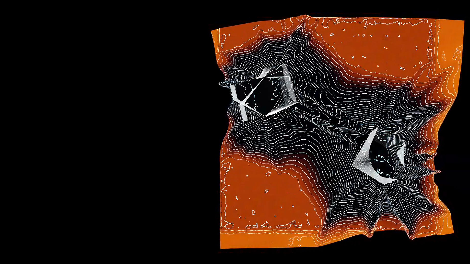 Kinetic membrane tracing invisible currents in Veil of Forces
