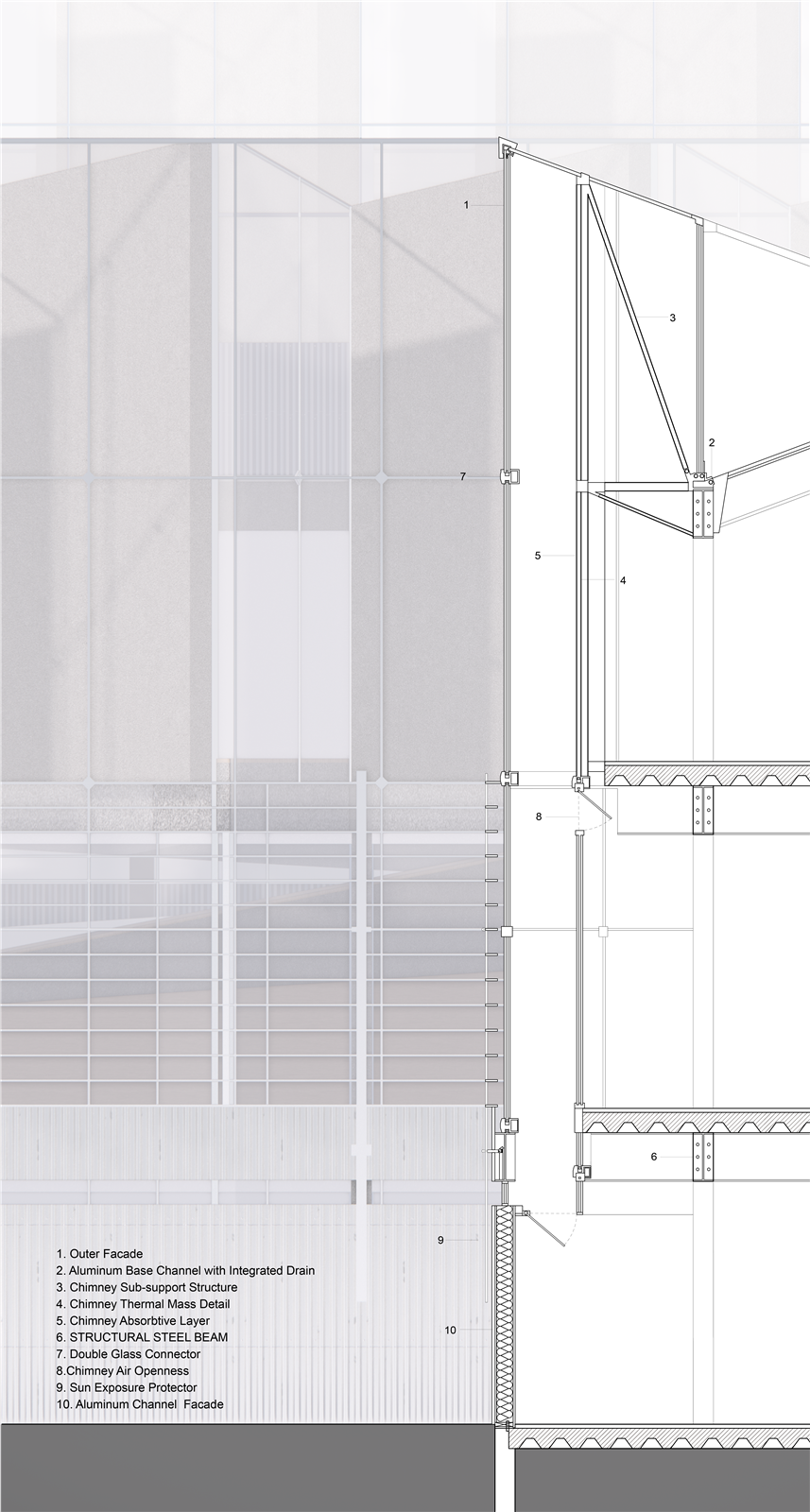 Wall section 02